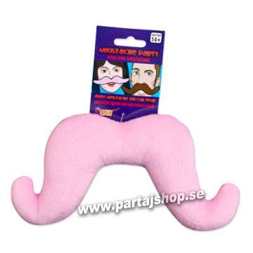 Mustasch, rosa i gruppen Maskerad / Skgg & mustasch  / Mustascher hos PARTAJSHOP AB (202926-D151)