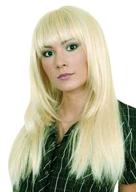 Beauty-peruk, blond  i gruppen Maskerad / Peruker / Damperuker hos PARTAJSHOP AB (203531-A262)