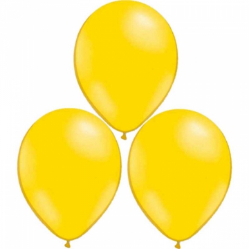 Ballonger gula 25-pack i gruppen Festartiklar / Festteman / Lnder  / Jamaica  hos PARTAJSHOP AB (204340-G232)