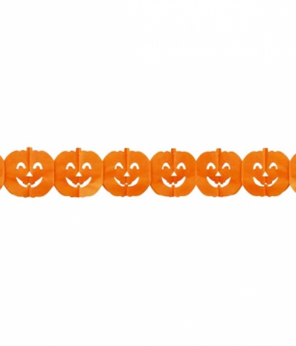 Girlang pumpa i gruppen Högtider / Halloween / Halloweendekoration hos PARTAJSHOP AB (204975-B281)