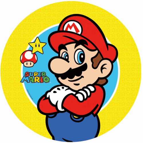 Tallrik Super Mario i gruppen Festartiklar / Barnkalas / Super Mario hos PARTAJSHOP AB (204988)