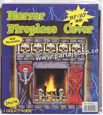 Väggdekor skräck i gruppen Högtider / Halloween / Halloweendekoration hos PARTAJSHOP AB (205112-F212)