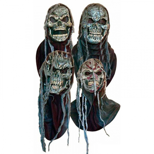 Spkmask med trasor i gruppen Maskerad / Masker  / Vuxenmasker hos PARTAJSHOP AB (205740-M261)