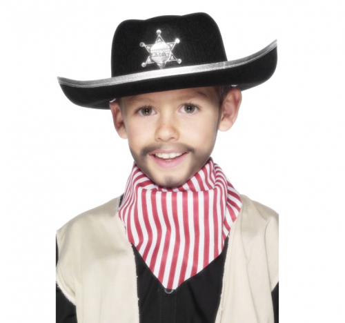 Sheriffhatt, barn i gruppen Festartiklar / Barnkalas / Cowboy & indian hos PARTAJSHOP AB (207744-N231A)