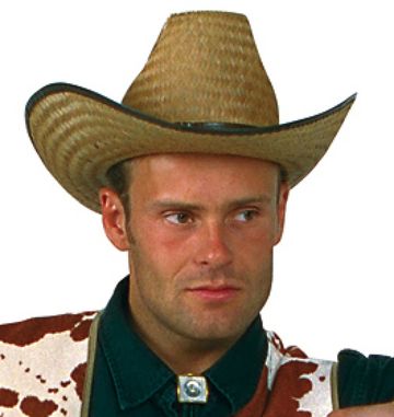 Strhatt  Cowboy i gruppen Maskerad / Hattar / Vuxenhattar hos PARTAJSHOP AB (207754-WC6)