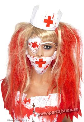 Sjuksköterske-set, blodigt i gruppen Högtider / Halloween / Halloweentillbehör hos PARTAJSHOP AB (209004-A672)