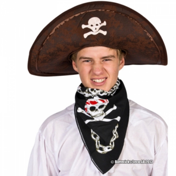 Pirat-scarf i gruppen Maskerad / Maskeradteman / Pirattema  hos PARTAJSHOP AB (209192-A146)