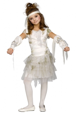 Mumieklänning Barn i gruppen Högtider / Halloween / Halloweendräkter / Barndräkter hos PARTAJSHOP AB (209322)