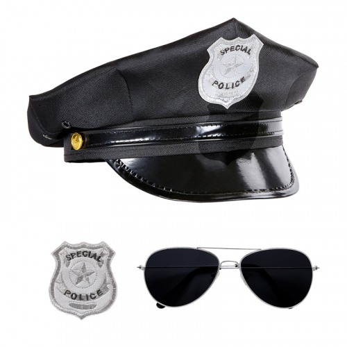 Poliskit fr vuxna i gruppen Maskerad / Maskeradteman / Yrkestema hos PARTAJSHOP AB (209516-M141)