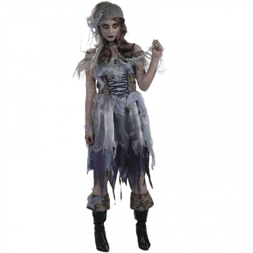 Zombie pirat dam  i gruppen Maskerad / Maskeradkläder / Halloweendräkter / Halloweenkläder vuxen hos PARTAJSHOP AB (209937-M622)
