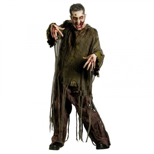 Zombietrja med byxor vuxen i gruppen Hgtider / Halloween / Halloweendrkter / Zombiedrkter hos PARTAJSHOP AB (209996-M112)