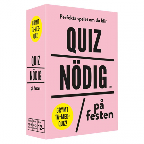 Quizndig P Festen i gruppen Hgtider / Jul / Julklappar / Till syster hos PARTAJSHOP AB (2100600)