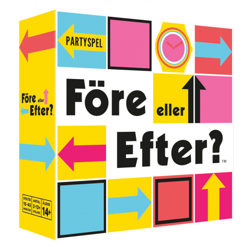 Sllskapsspel Fre eller Efter i gruppen Bar & Spel / Festliga spel  / Sommarfest hos PARTAJSHOP AB (2100730)