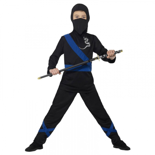 Ninja Assassin Barndrkt i gruppen Hgtider / Halloween / Halloweendrkter / Barndrkter hos PARTAJSHOP AB (21073r)