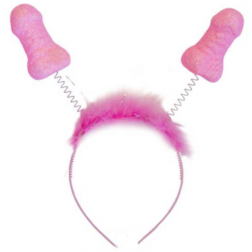 Diadem Rosa Snoppar i gruppen Hgtider / Mhippa / Accessoarer Mhippa hos PARTAJSHOP AB (21782)