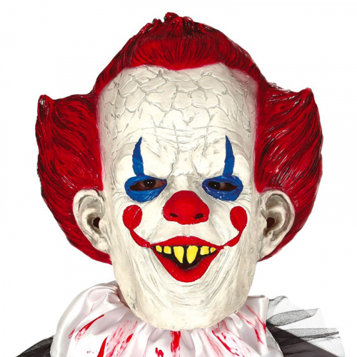 Latexmask Clown i gruppen Hgtider / Halloween / Halloweenmasker hos PARTAJSHOP AB (2253)