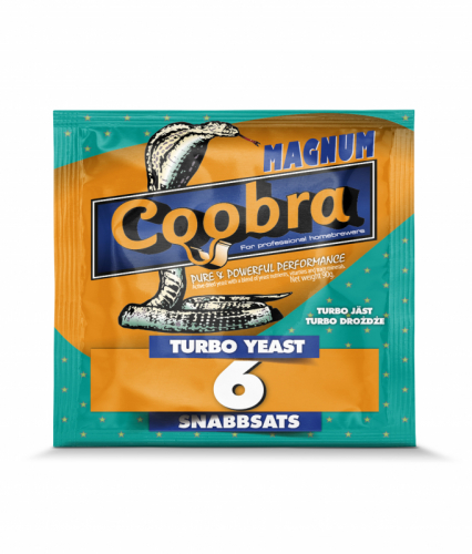 Coobra turbojäst 6 magnum i gruppen Snus & Hembryggning  / Turbojäst hos PARTAJSHOP AB (22636a)