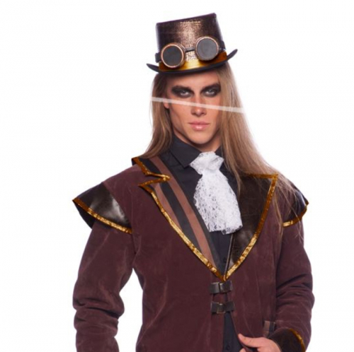 Steampunk hatt glasgon i gruppen Hgtider / Halloween / Halloweentillbehr hos PARTAJSHOP AB (23809)