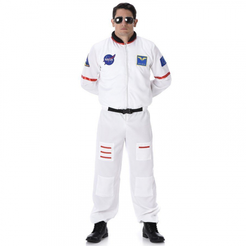 Astronaut Maskeraddrkt i gruppen Hgtider / Halloween / Halloweendrkter / Herrdrkter hos PARTAJSHOP AB (24-82089-04)