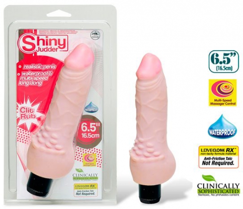 Dildo Shiny Judder  i gruppen Sex-spex / Vuxenleksaker hos PARTAJSHOP AB (240614-B223)