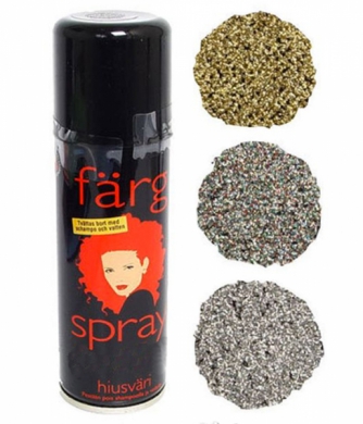 Hrspray glitter  i gruppen Hgtider / Nyrsafton / Nyrsaccessoarer hos PARTAJSHOP AB (2411)