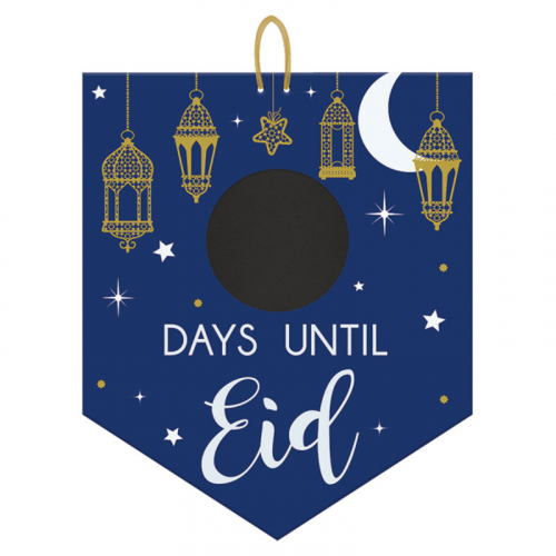 Skylt Eid Countdown i gruppen Hgtider / Ramadan hos PARTAJSHOP AB (242165)