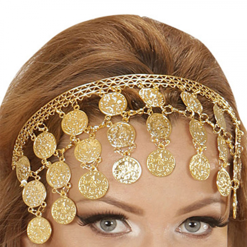 Hraccessoar Guld i gruppen Maskerad / Maskeradteman / Tv, film & musik hos PARTAJSHOP AB (24373)