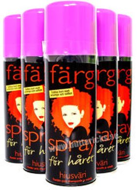 Hrspray lila i gruppen Hgtider / Jul / Julklappar / Till barn hos PARTAJSHOP AB (2440-3-K143)