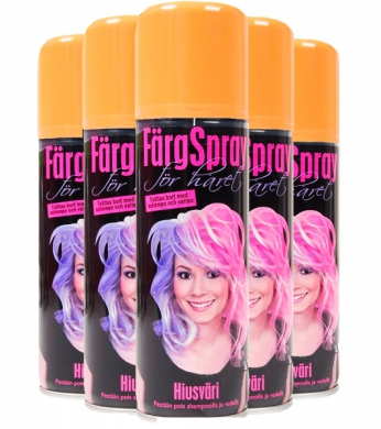 Hrspray orange i gruppen Festartiklar / Festteman / Lnder  / Irland hos PARTAJSHOP AB (2440-64-A111)