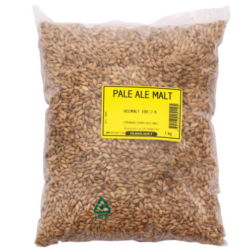 Pale ale malt hel 1 Kg i gruppen Snus & Hembryggning  / l / Malt hos PARTAJSHOP AB (25110-R233)