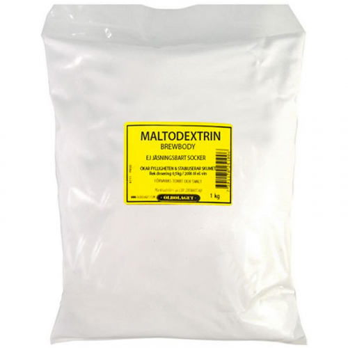 Maltodextrin 0,5kg i gruppen Snus & Hembryggning  / l / ltillbehr hos PARTAJSHOP AB (26252-J262)