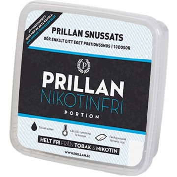 Portion Prillan nikotinfri i gruppen Snus & Hembryggning  / Snussatser / Snussats portionssnus hos PARTAJSHOP AB (26262-O1G2)