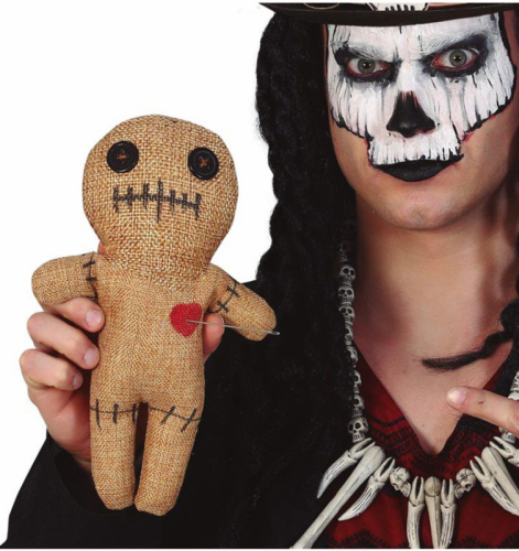 voodoo docka 25 cm i gruppen Maskerad / Maskeradteman / Halloweentema hos PARTAJSHOP AB (26774)