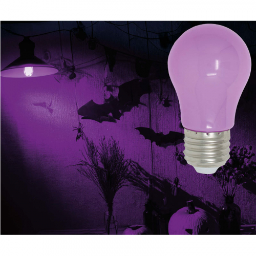 Gldlampa Lila  i gruppen Hgtider / Halloween / Halloweendekoration hos PARTAJSHOP AB (26808)