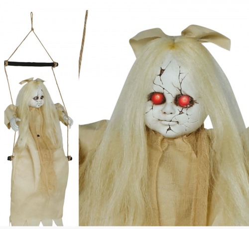 Skräckdocka gungande i gruppen Högtider / Halloween / Halloweendekoration hos PARTAJSHOP AB (29026)