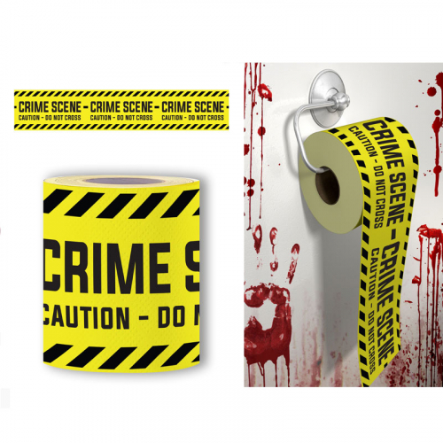 Toalettrulle Crime scene i gruppen Hgtider / Halloween / Halloweendukning hos PARTAJSHOP AB (29210)