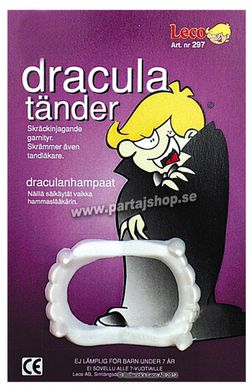 Dracula Tnder i gruppen Maskerad / Maskeradteman / Halloweentema  hos PARTAJSHOP AB (297-C142)