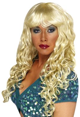 Siren-peruk, blond i gruppen Maskerad / Peruker / Damperuker hos PARTAJSHOP AB (29960-A156)