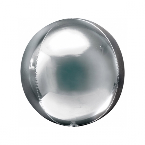 Ballonger Orbz Silver i gruppen Hgtider / Brllop / Brllopsteman / Silver & White hos PARTAJSHOP AB (30-2820199)