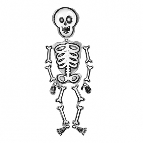 Airwalker Skelett 193cm i gruppen Hgtider / Halloween / Halloweenballonger hos PARTAJSHOP AB (30-3590201)