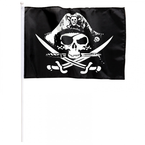 Piratflagga  i gruppen Festartiklar / Dekorationer / Flaggor hos PARTAJSHOP AB (3084N)