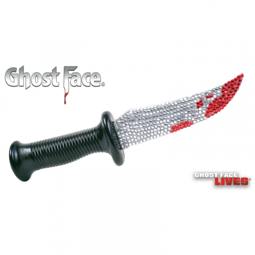 Scream kniv bling 26 cm i gruppen Högtider / Halloween / Halloweentillbehör hos PARTAJSHOP AB (31-90750)