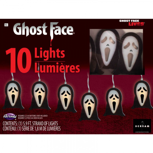 Scream ljusslinga i gruppen Högtider / Halloween / Halloweendekoration hos PARTAJSHOP AB (31-91914)