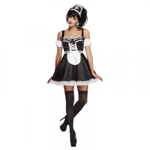 French maid Maskeraddrkt i gruppen Maskerad / Maskeradklder / Yrkesdrkter hos PARTAJSHOP AB (31212a)