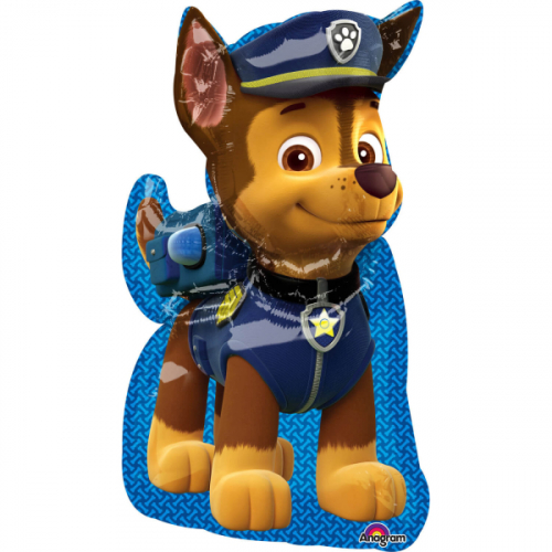 Folieballong Chase Paw Patrol i gruppen Festartiklar / Barnkalas / Paw Patrol hos PARTAJSHOP AB (3449501)