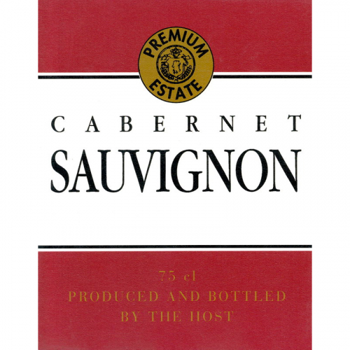 Vinetikett Cabernet Sauvignon i gruppen Snus & Hembryggning  / Vin  / Vinutrustning hos PARTAJSHOP AB (35317)