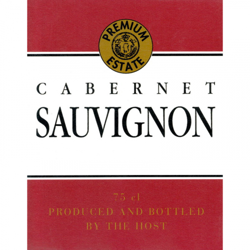 Vinetikett Cabernet Sauvignon i gruppen Snus & Hembryggning  / Vin  / Vinutrustning hos PARTAJSHOP AB (35317)
