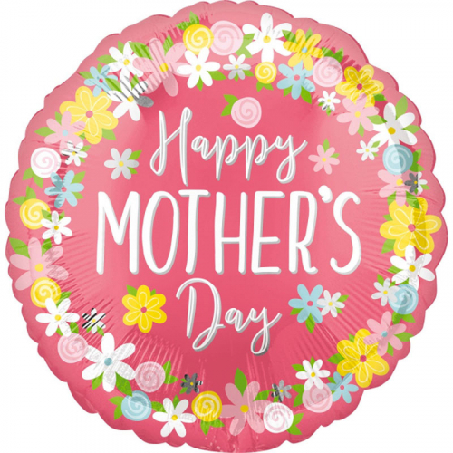 Folieballong Happy Mother's day i gruppen Festartiklar / Ballonger / Motivballonger hos PARTAJSHOP AB (3705901)