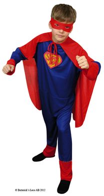 Super Hero drkt, barn  i gruppen Hgtider / Halloween / Halloweendrkter / Barndrkter hos PARTAJSHOP AB (38210-G261r)