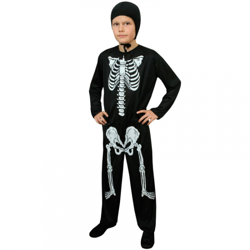 Skelettdrkt barn  i gruppen Hgtider / Halloween / Halloweendrkter / Barndrkter hos PARTAJSHOP AB (38216-F371r)